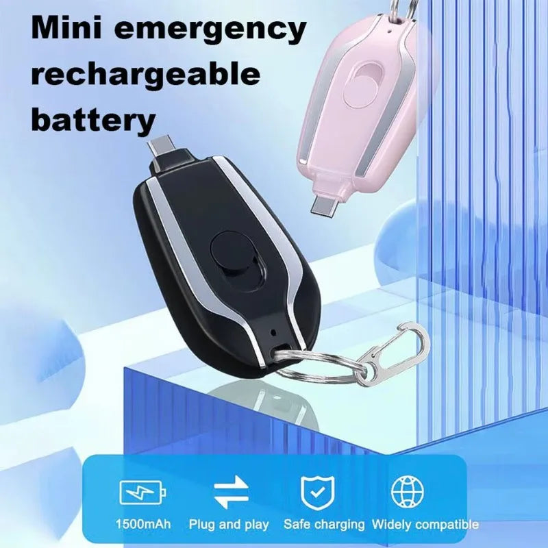 Mini Keychain Power Bank